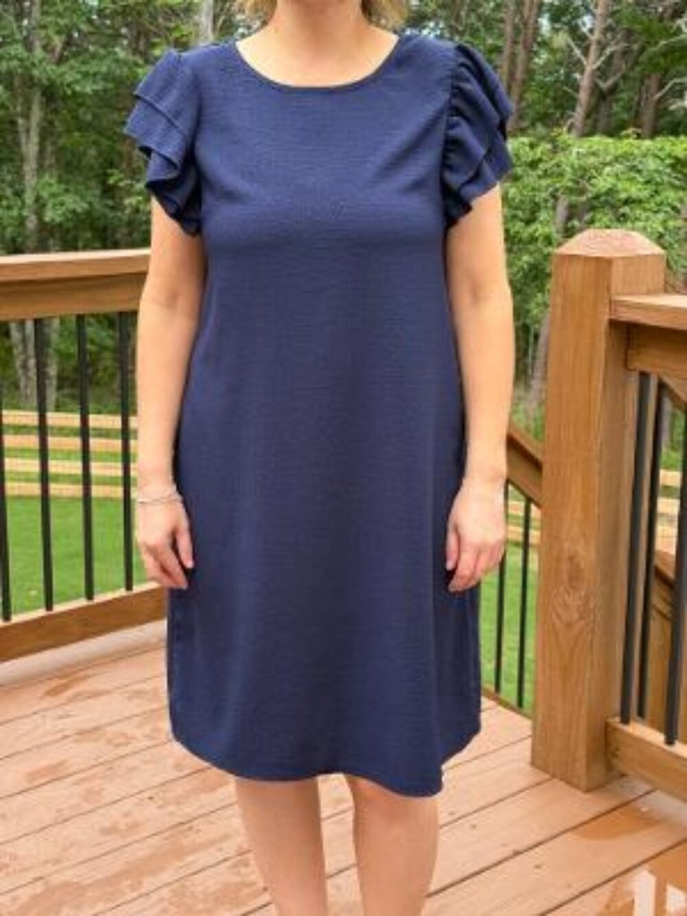 Navy Blue Women's Summer Dress